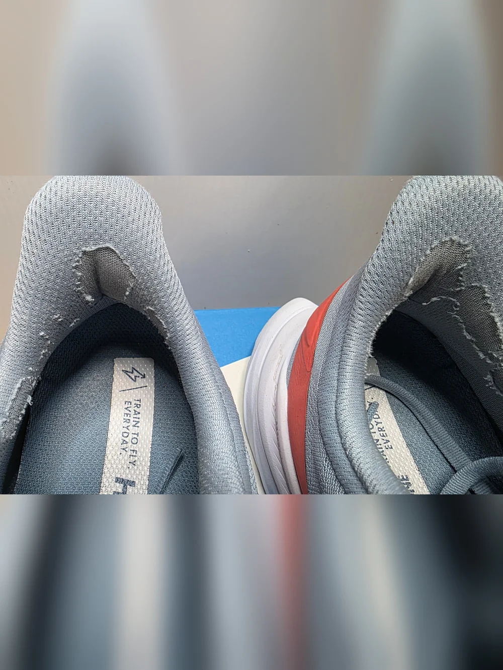 Hoka One One Mach 4 Light Blue Women Athletic Running Shoes W9.5B Original Box - Picture 11 of 14